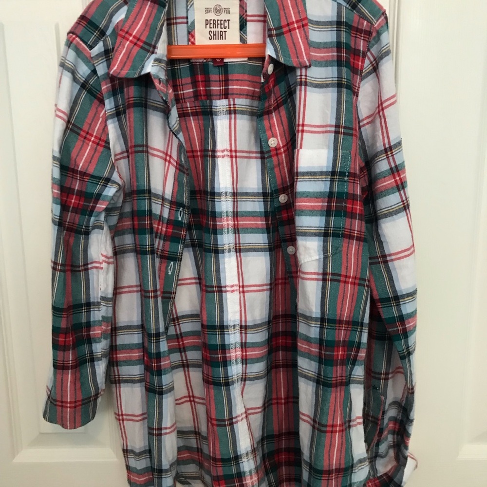 AE plaid shirt